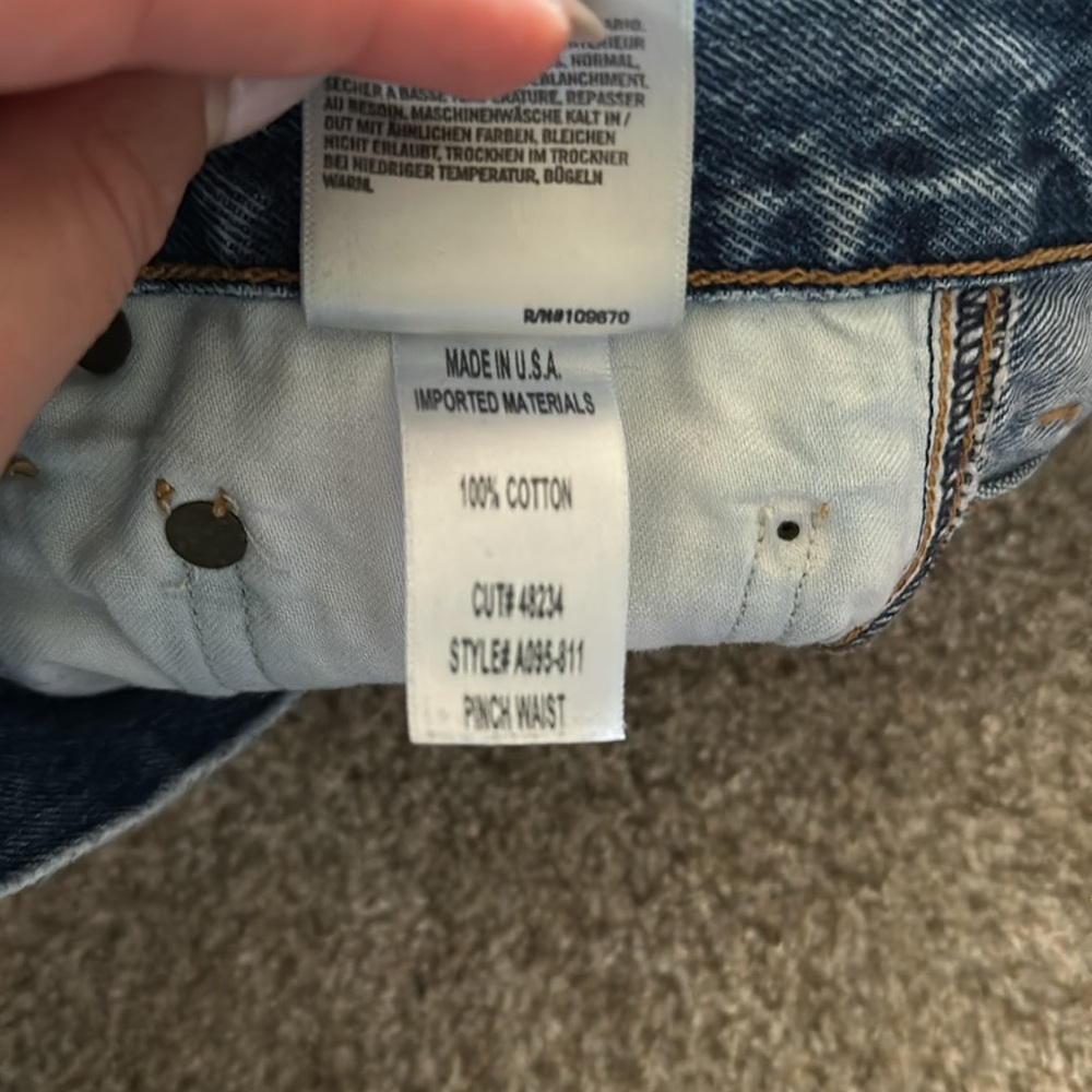 AGOLDE high rise jeans - Picture 4 of 4